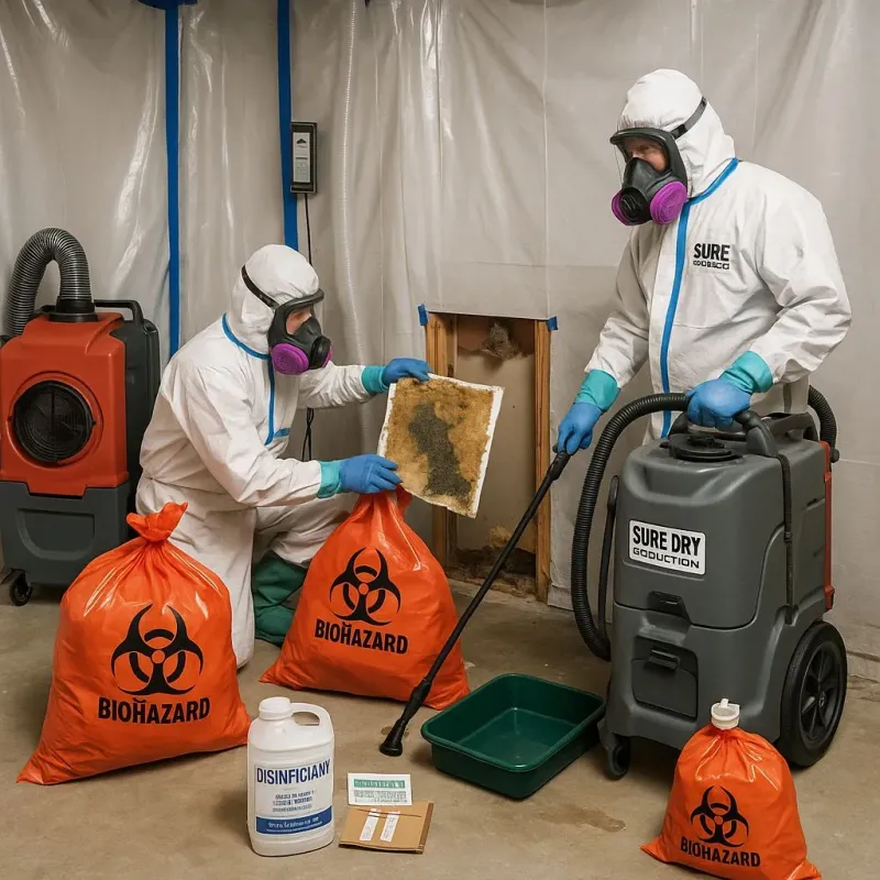 Contaminated Water Handling Protocols process in Morton, WA