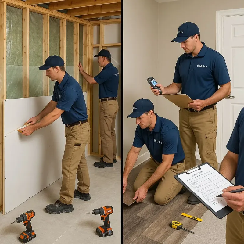 Repairs and Reconstruction process in Morton, WA
