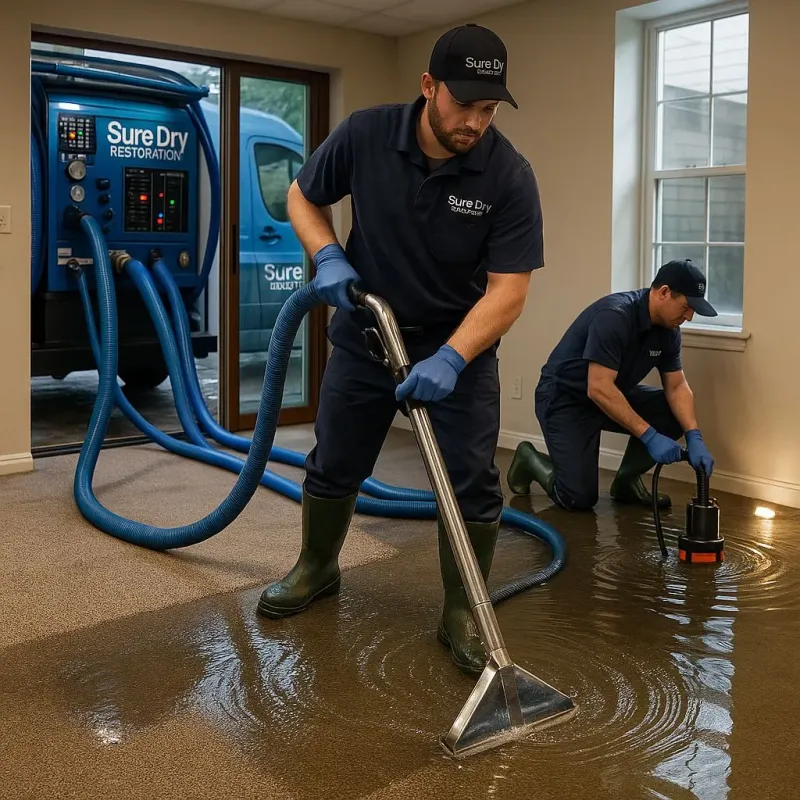 Water Extraction and Removal process in Morton, WA